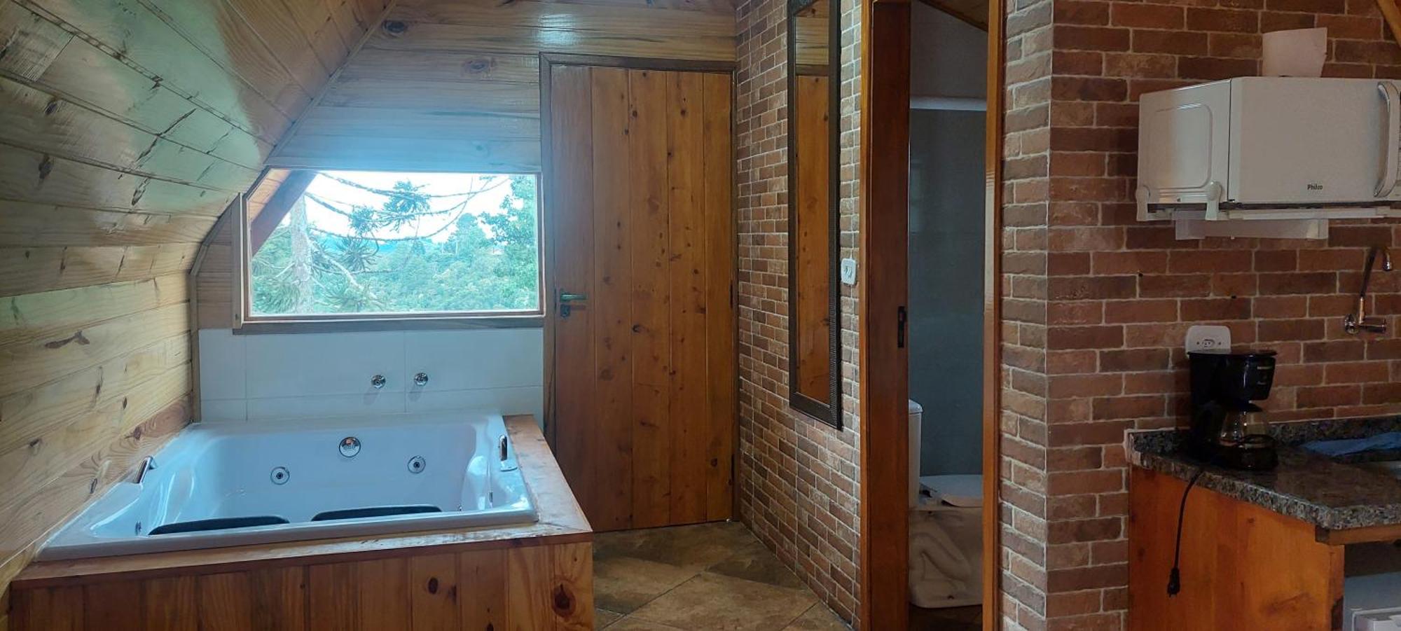 Campsite Chale Com Hidromassagem Da Vick