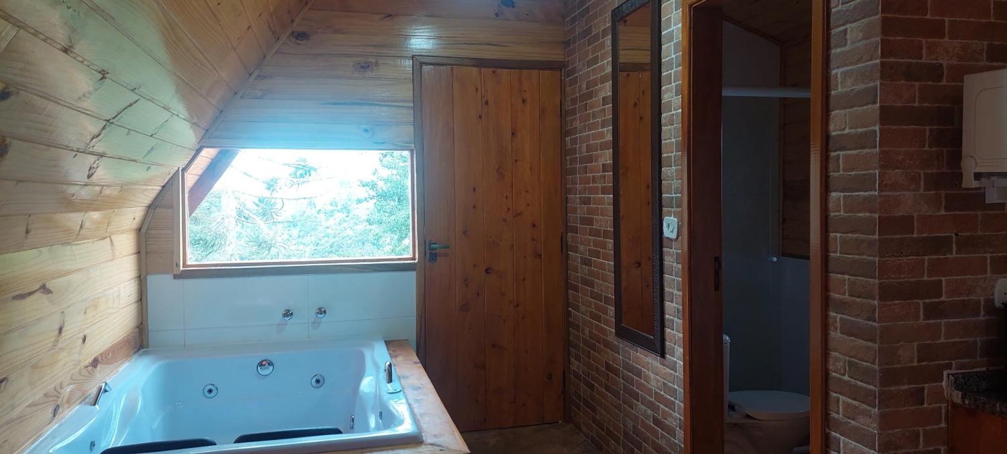 Chale Com Hidromassagem Da Vick Campsite Campos do Jordao